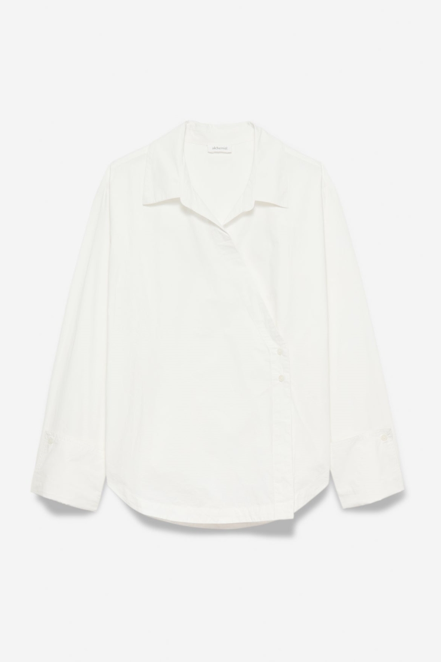 Image of Alchemist dames vegan Blouse Maud Heel Wit