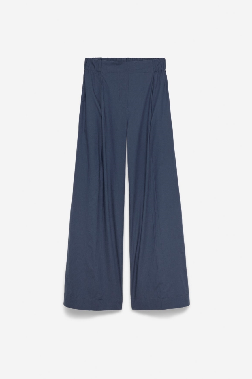 Image of Alchemist dames vegan Broek Moonflower Navy