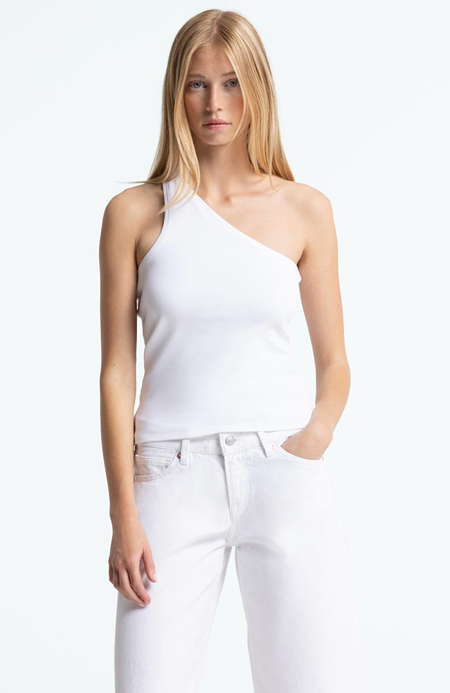 Kings of Indigo womens vegan Shirt Mathilda White