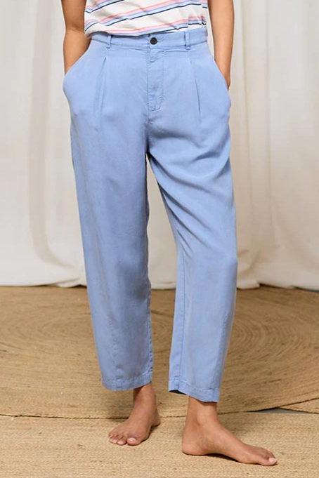 Image of TWOTHIRDS dames vegan Haruku Denim Broek In Blauw