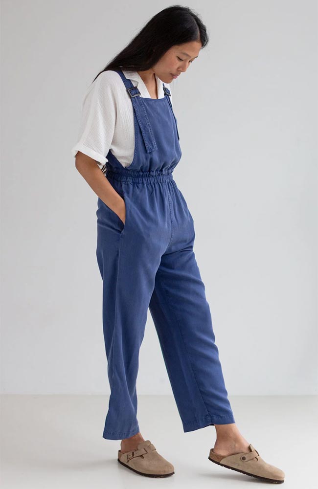 Image of TWOTHIRDS dames vegan Dungaree Hornos Bosbes