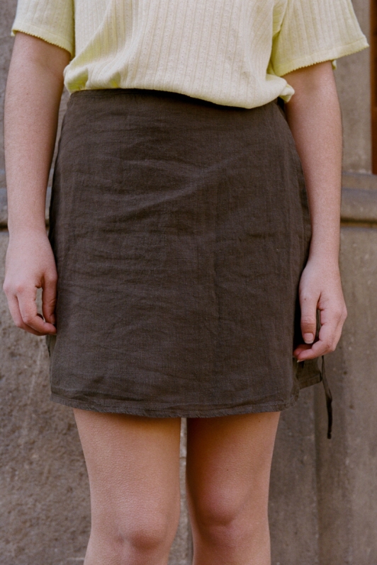 Image of NÃ©nÃ©s dames vegan Rok ChloÃ© Brown
