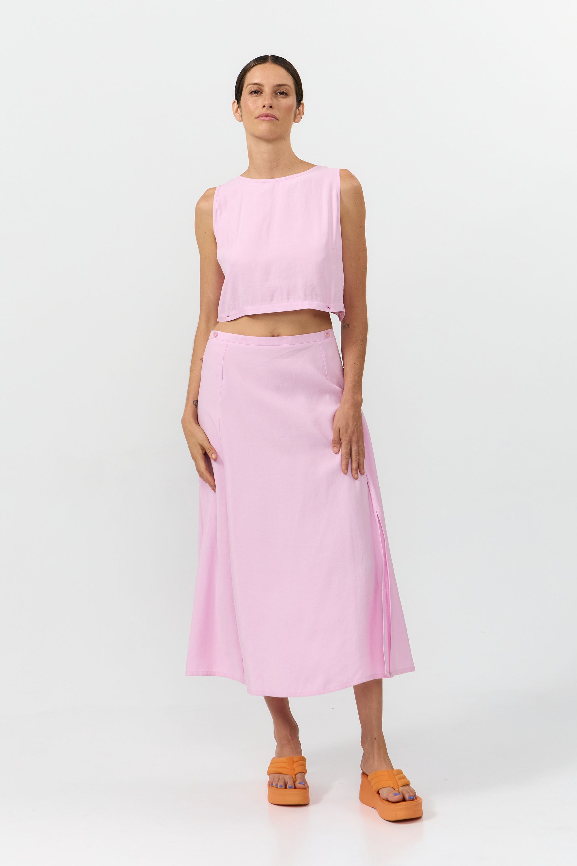 Image of SUITE13LAB dames vegan Jurk Tera Pink