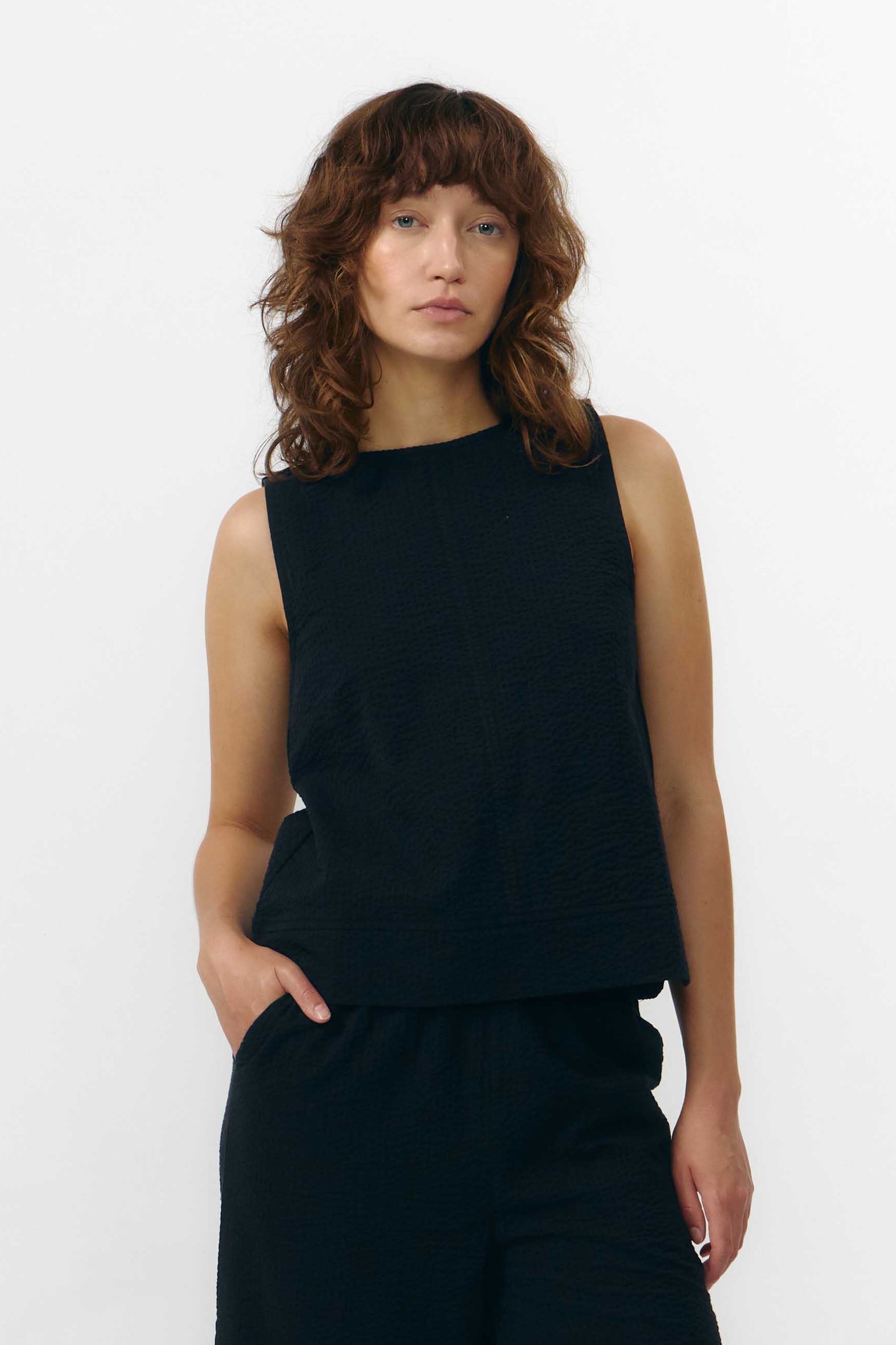 Image of SUITE13LAB dames vegan Top Aruba Zwart