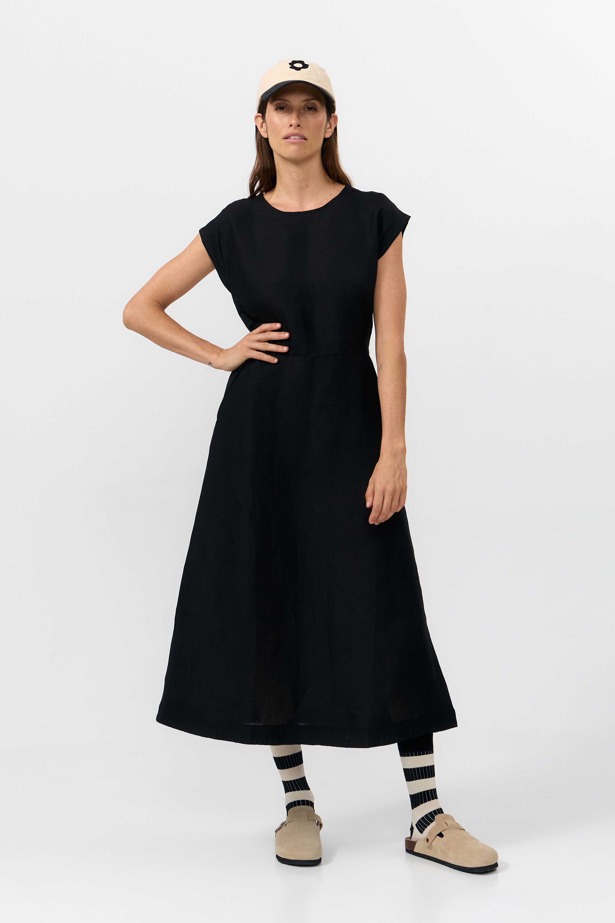 Image of SUITE13LAB dames vegan Jurk Tinto Zwart