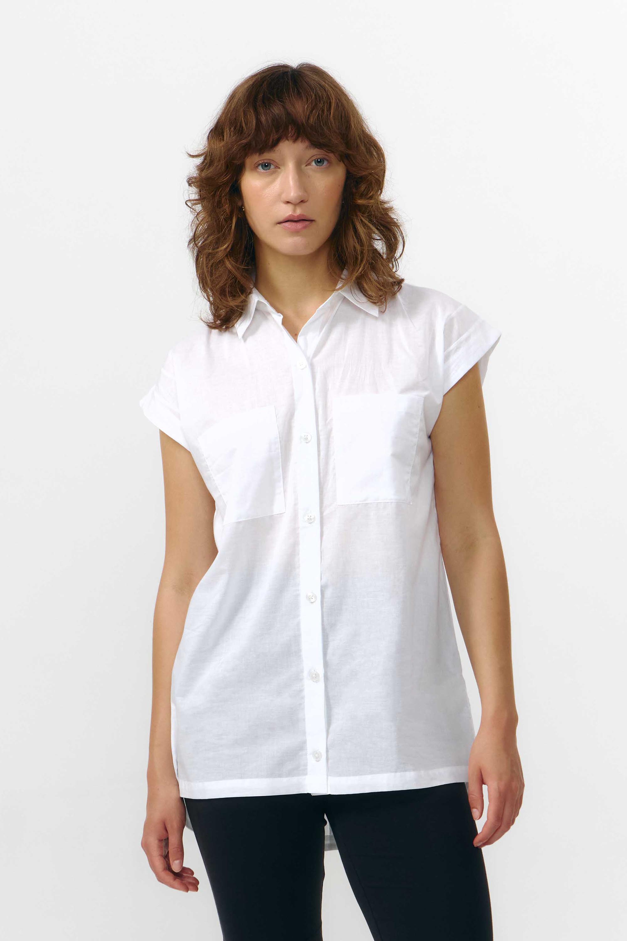 Image of SUITE13LAB dames vegan Overhemd Avanon Wit