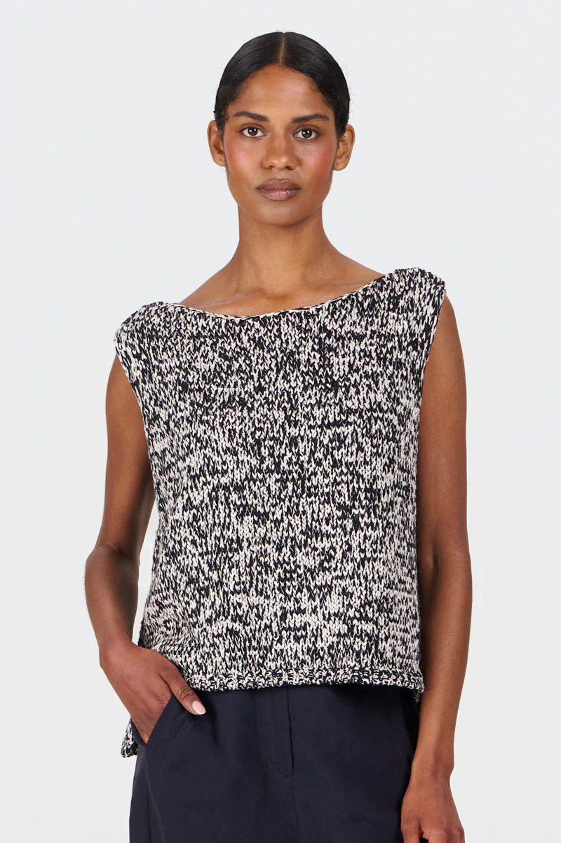 Image of KOMODO dames vegan Vest Kala Zwart & Wit