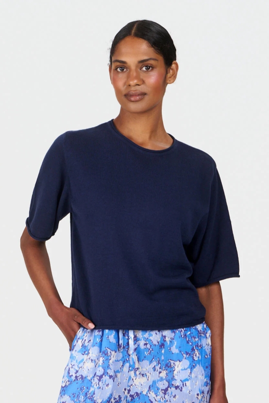 KOMODO Damen vegan T-Shirt Camille Marine