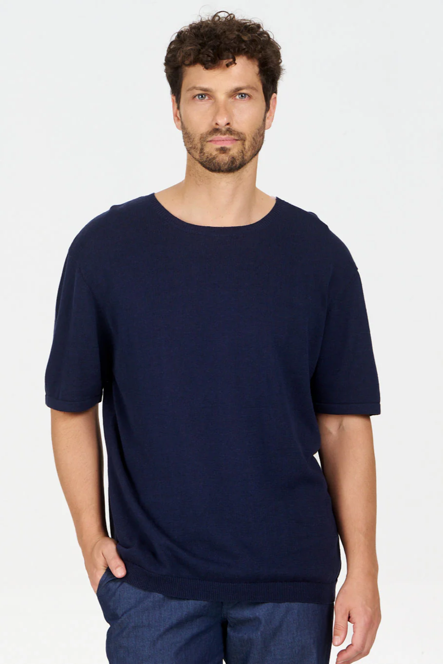 KOMODO Herren vegan T-Shirt Walt Navy