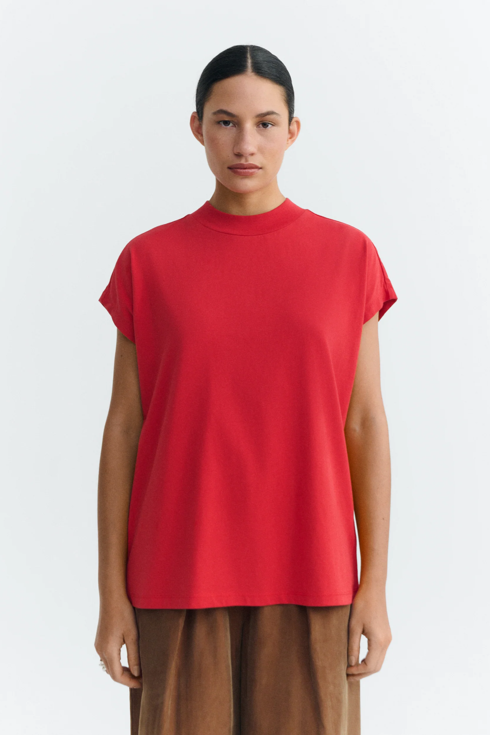Thinking mu Damen vegan T-Shirt Volta Rot