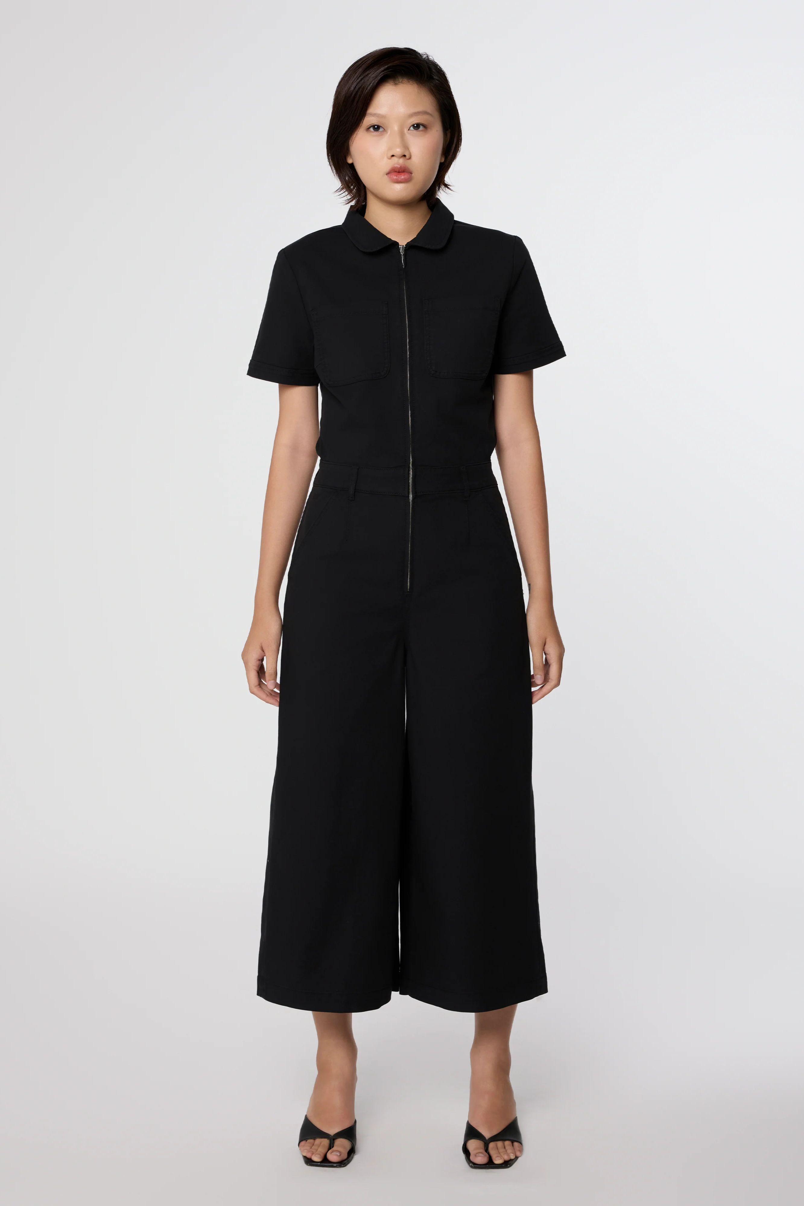 DAWN Damen vegan Overall Orchidee Schwarz