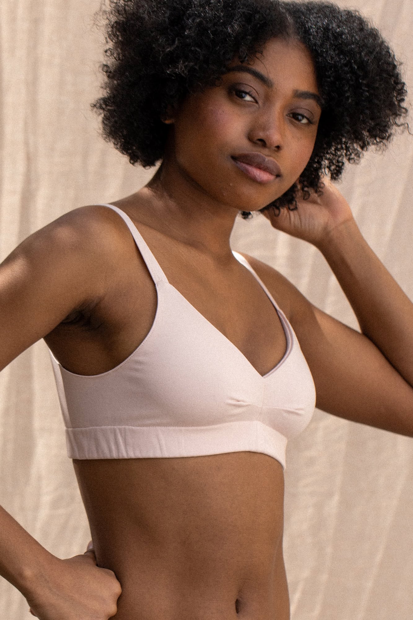 Image of Olly Lingerie dames vegan Bh Mei Roze