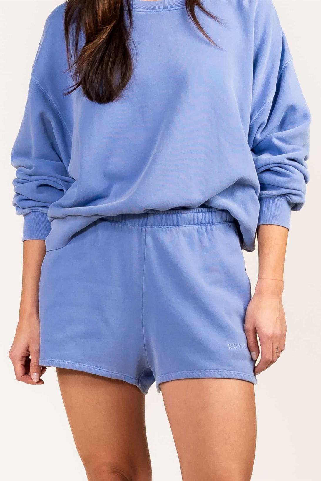 Image of Kuyichi dames vegan Shorts Megan Purple