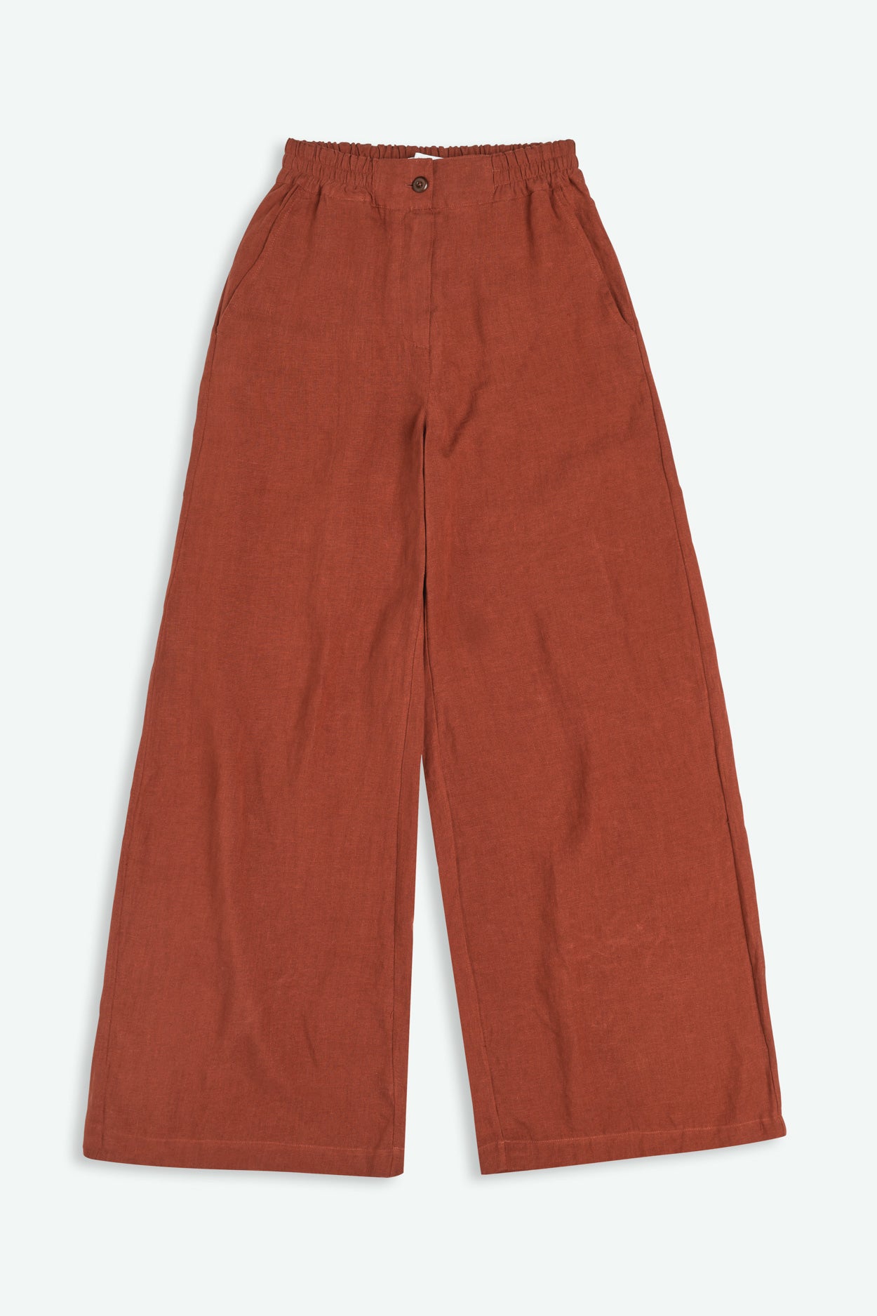 Kings Of Indigo Damen vegan Hose Lilian Burnt Henna