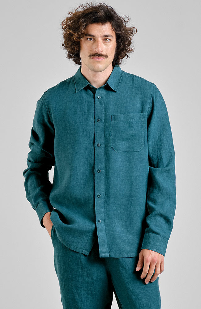 Dedicated Herren vegan Shirt Rute Gr&Atilde;&frac14;n