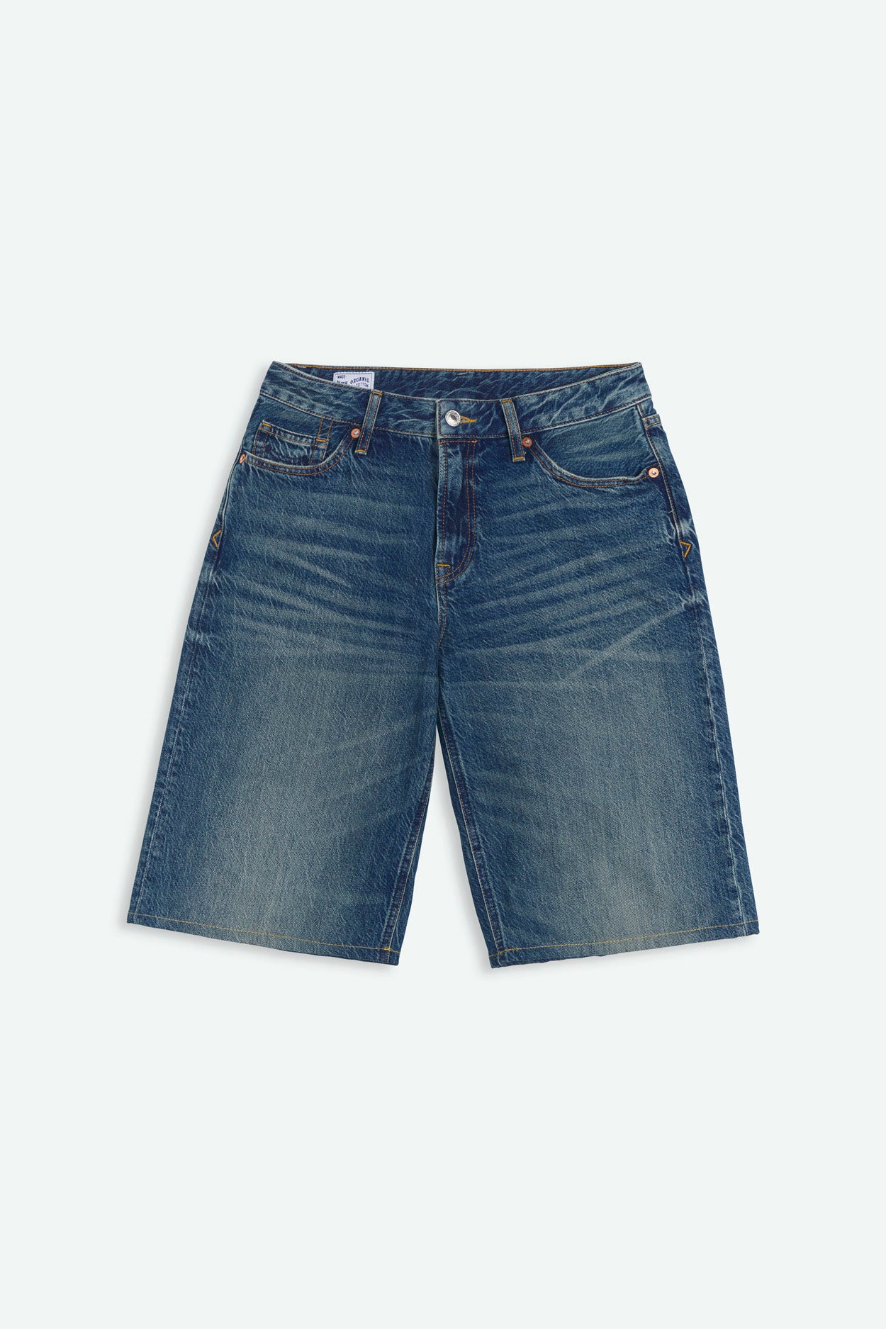 Kings Of Indigo Damen vegan Shorts Joan Jort Jim Phoenix Blue Dirt