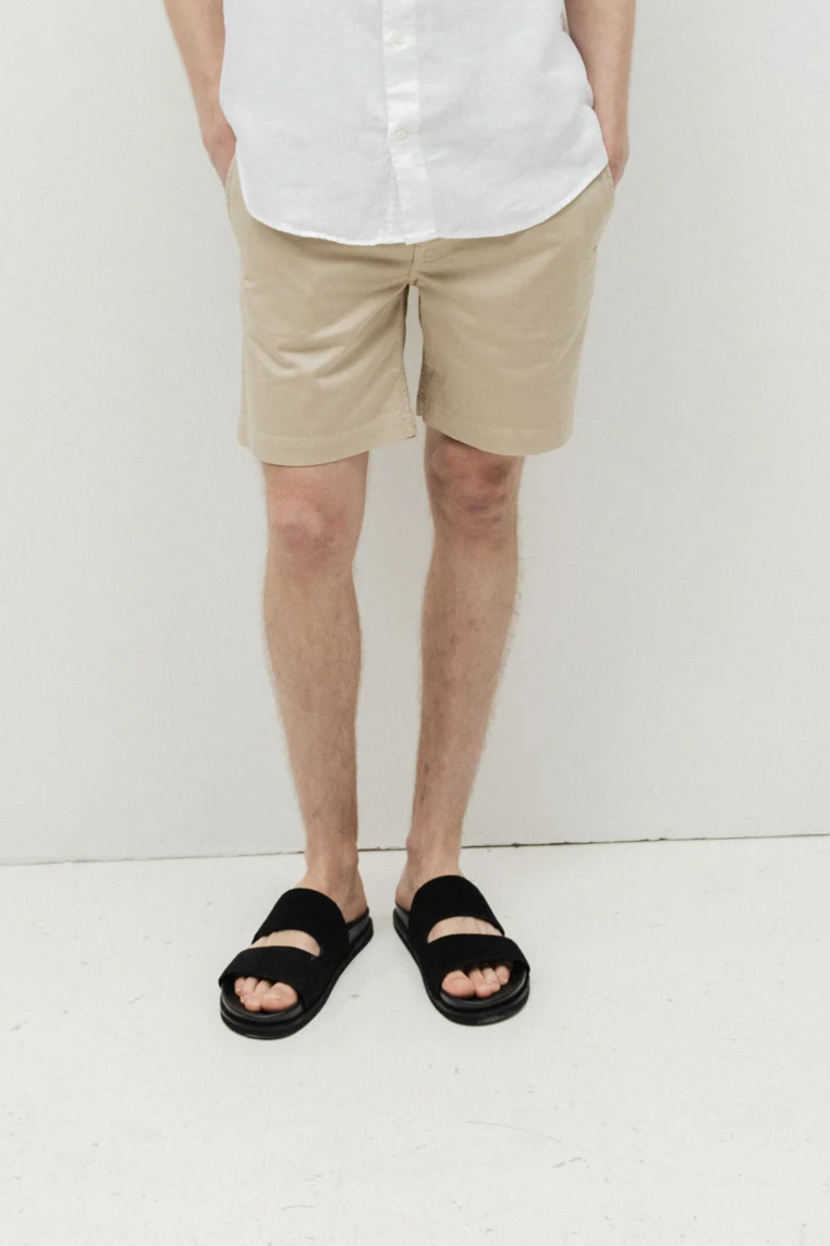 MUD Jeans Herren vegan Kurze Hosen Andy Sand