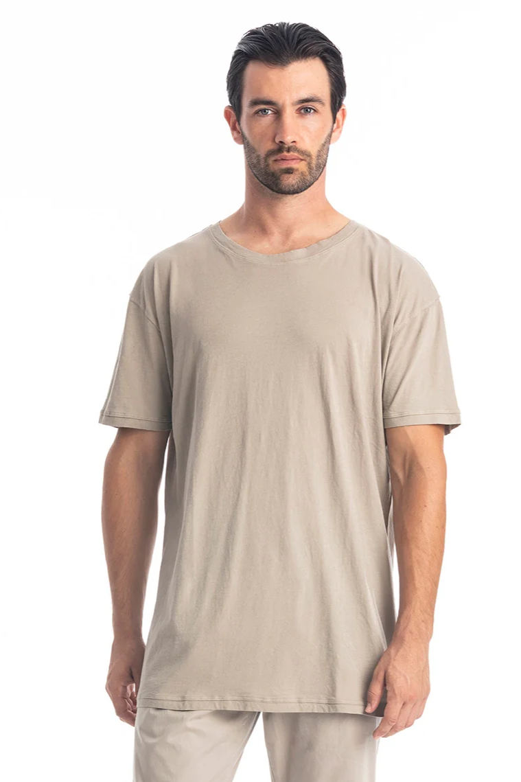RAVENS VIEW IBIZA Herren vegan T-Shirt King Xl Stone Beige