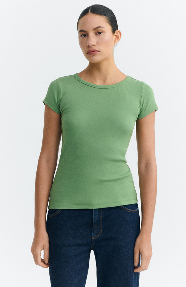 Thinking mu Damen vegan T-Shirt Ivy Mirna Gr&Atilde;&frac14;n