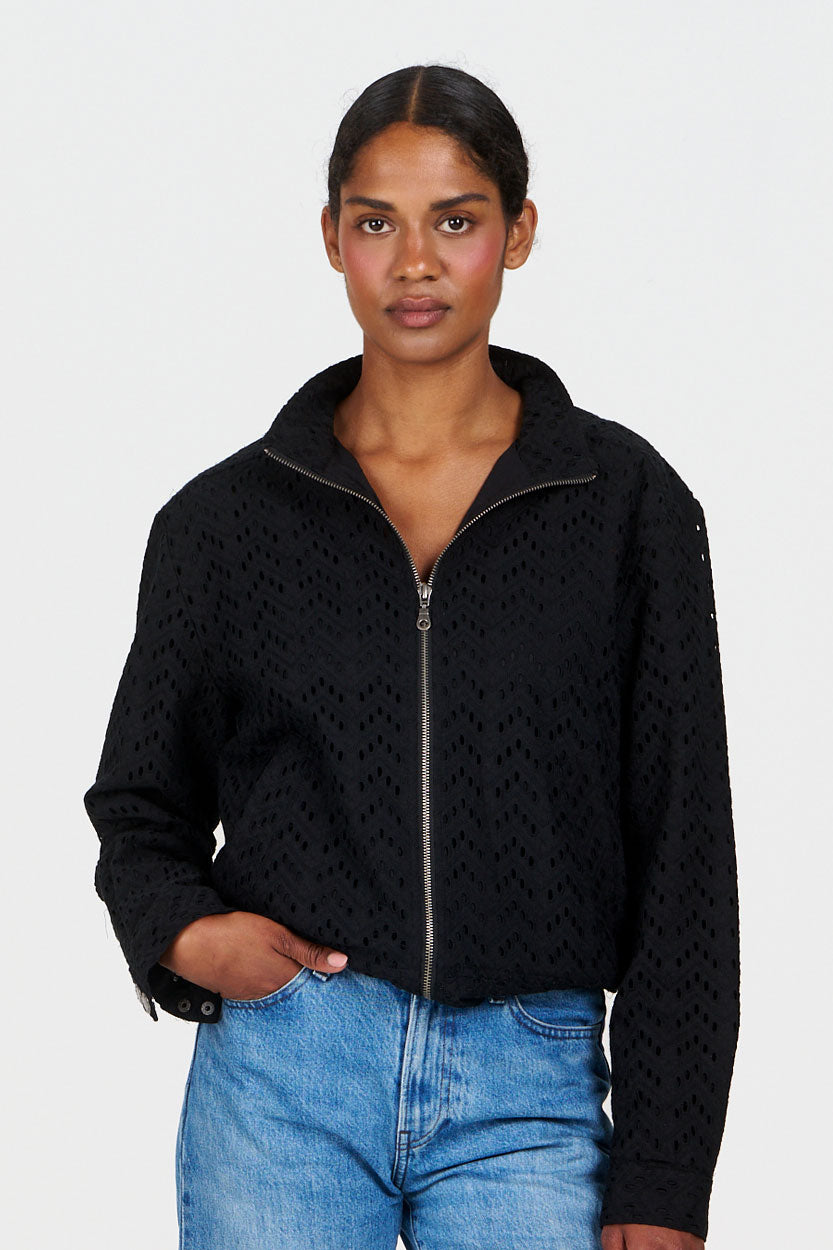 Image of KOMODO dames vegan Lotusjas Zwart