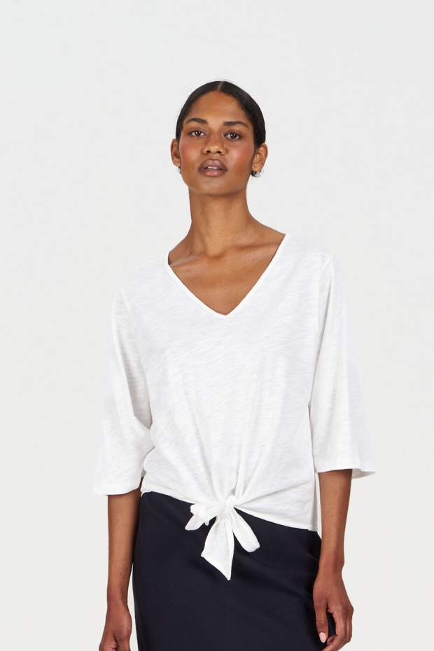 KOMODO Damen vegan Oberteil Lyra White