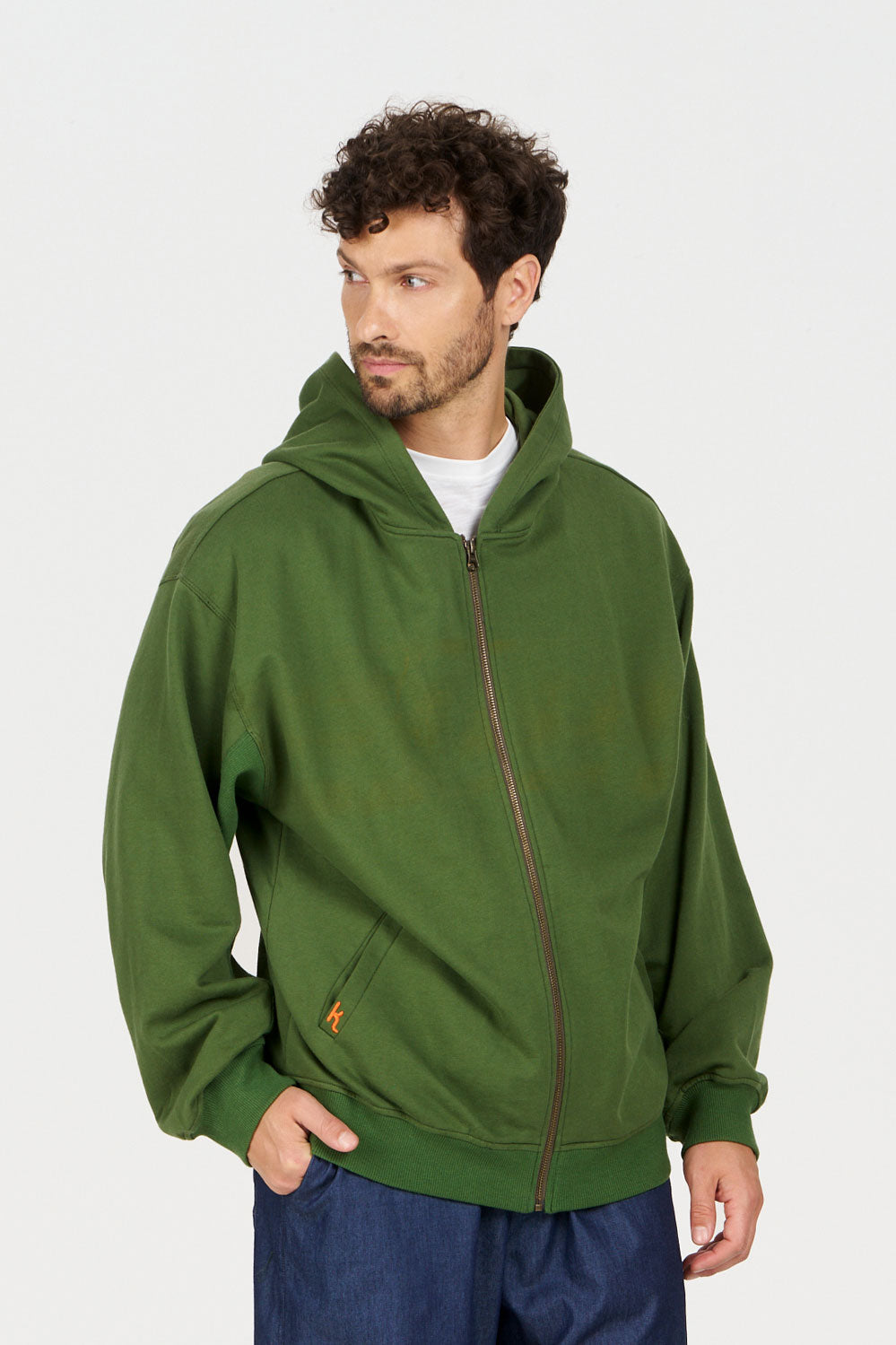 KOMODO Herren vegan Kapuzenpulli Luca Gr&Atilde;&frac14;n