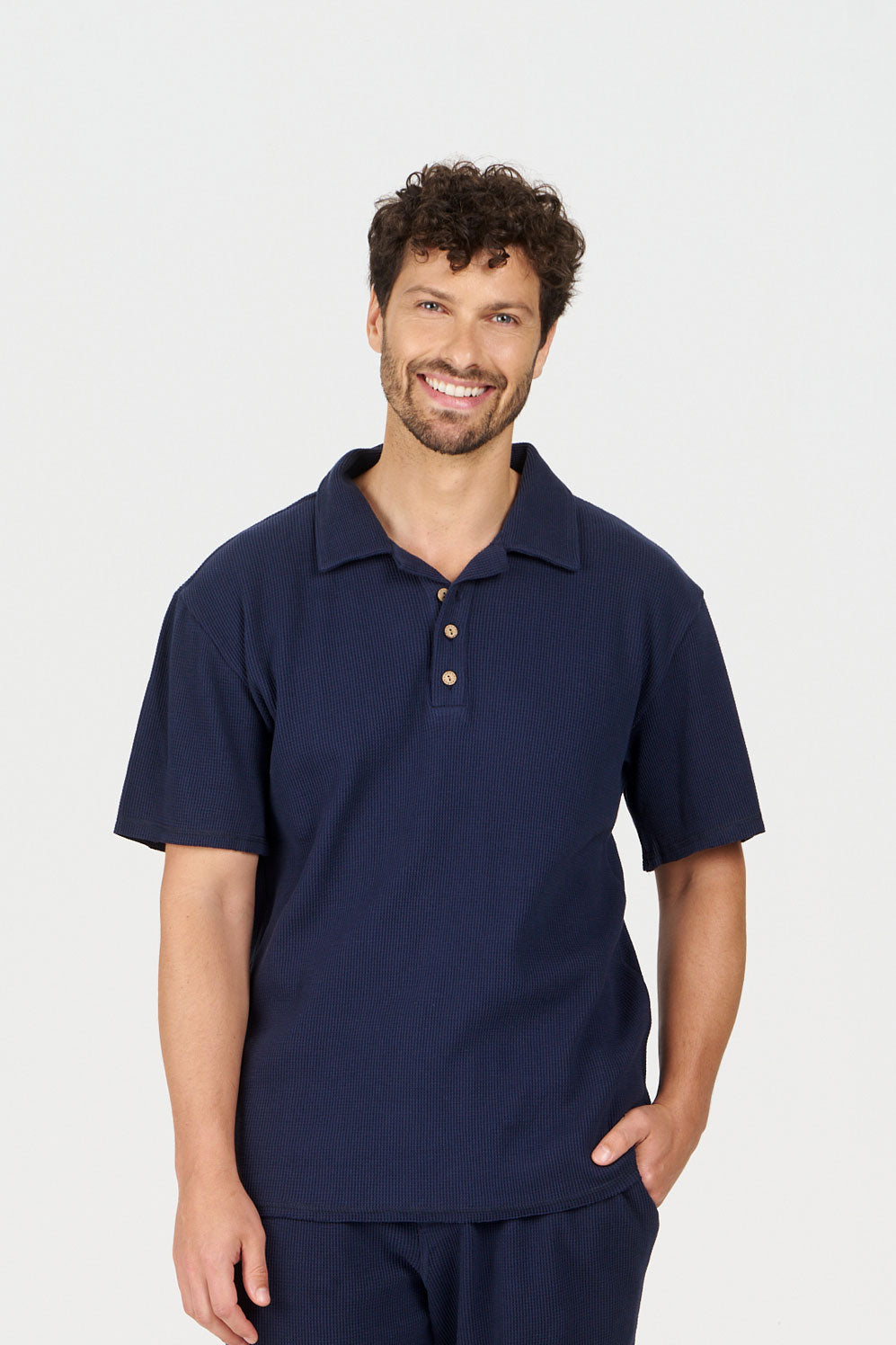 KOMODO Herren vegan Top Iver Navy