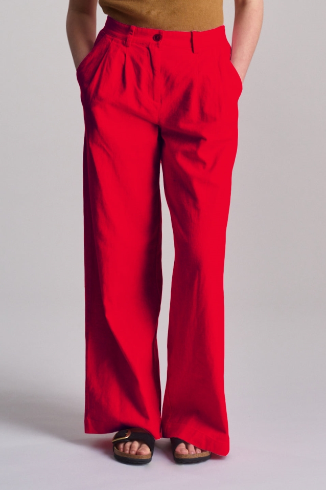 KOMODO Damen vegan Hose L&Atilde;&para;we Koralle