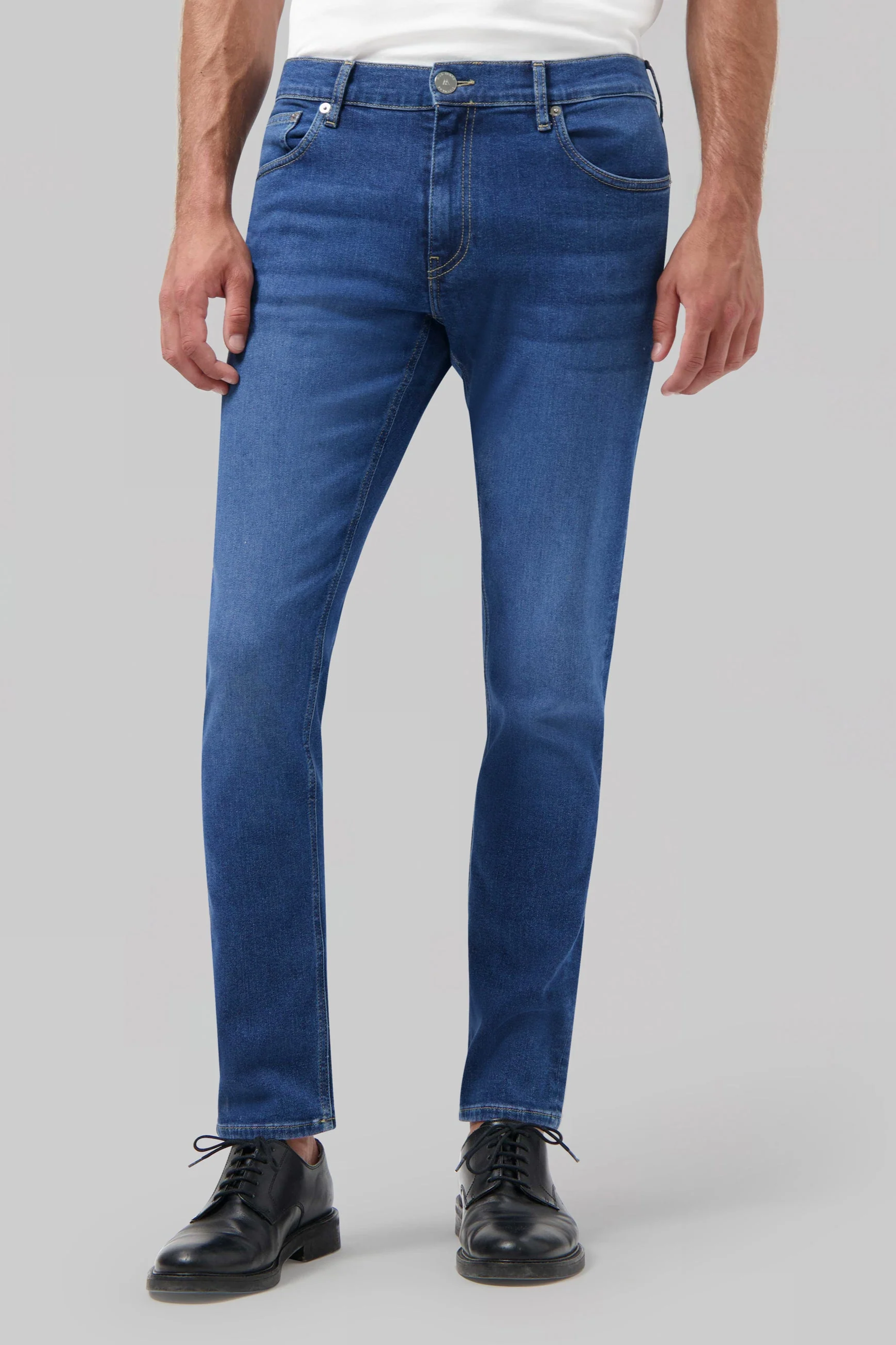 Image of MUD Jeans mannen vegan Jeans Daily Dunn Stone Indigo