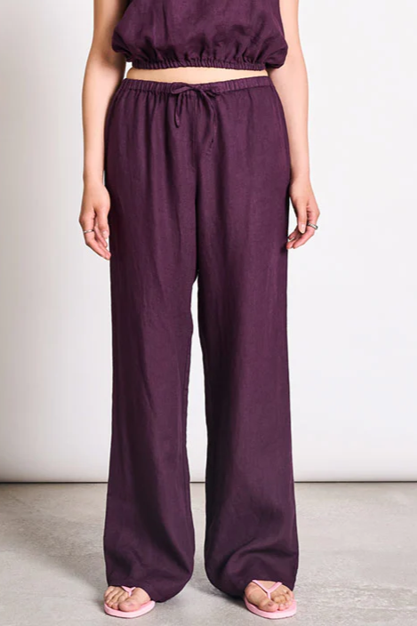 JAN N JUNE JAN 'N JUNE Damen vegan Hose Sjov Kirschlack