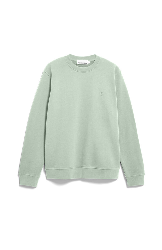 ARMEDANGELS Herren vegan Sweatshirt Baaro Loop Schaumgr&Atilde;&frac14;n