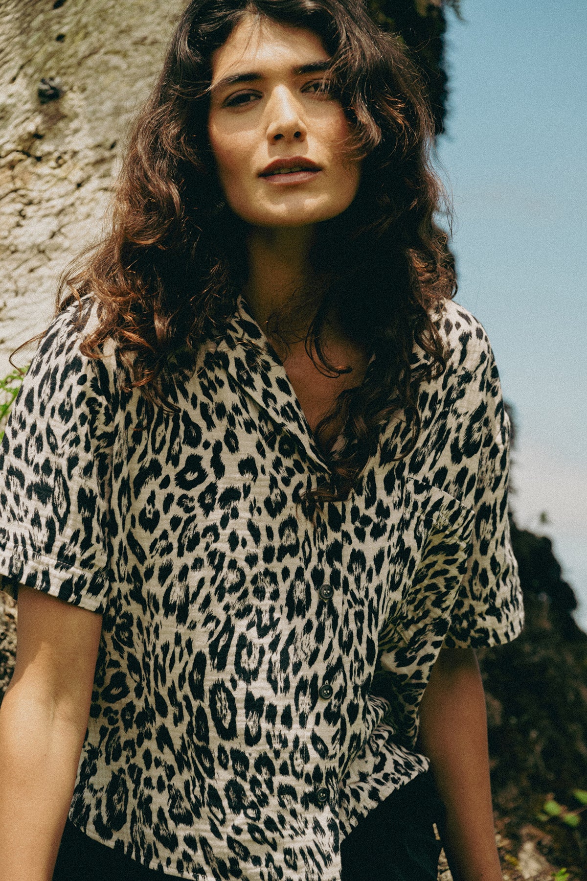 Image of LOVJOI dames vegan Blouse Anneyla Pure Leo Light