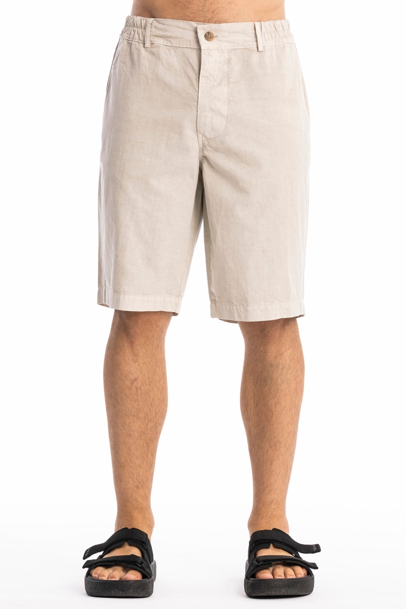 Image of RAVENS VIEW IBIZA mannen vegan Shorts Mike Ash Stone