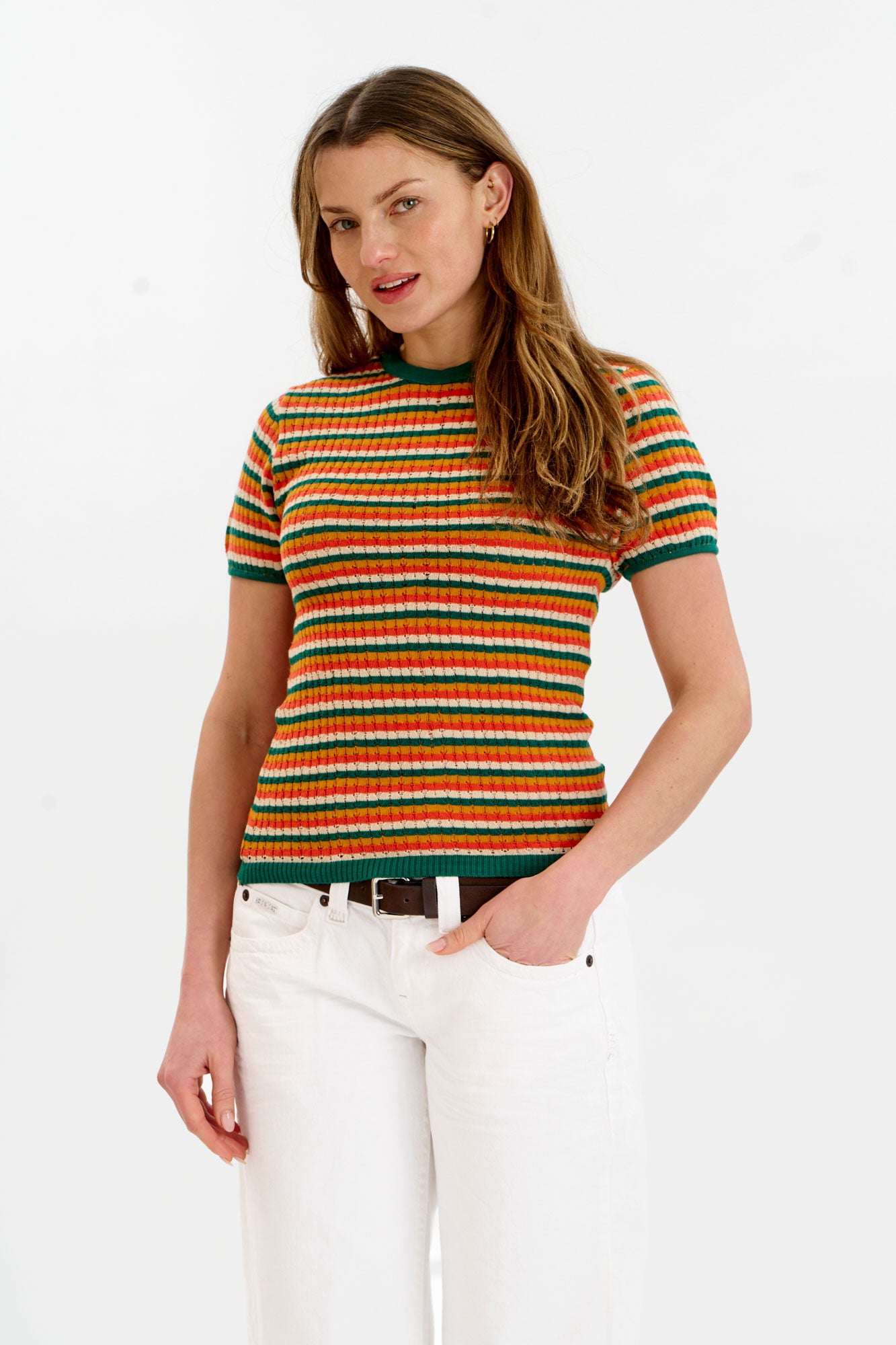 KOMODO Damen vegan Strick-T-Shirt Penelope Earth