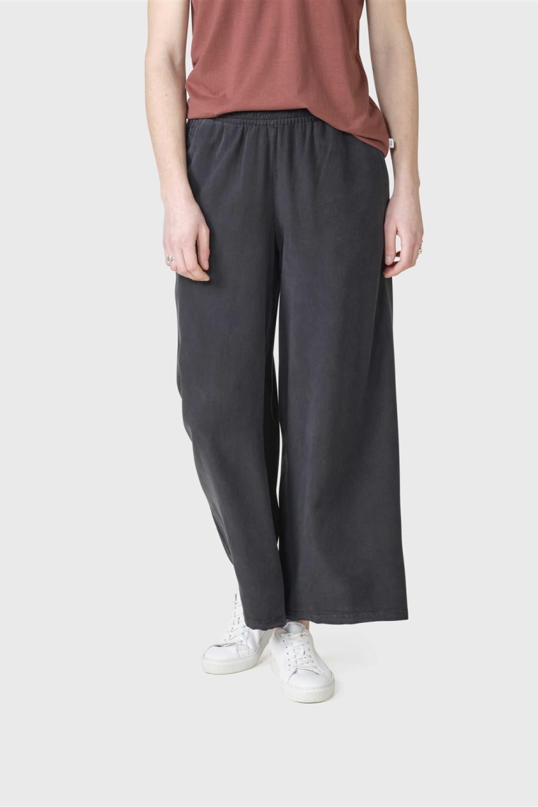 Klitm&Atilde;&cedil;ller Damen vegan Hose Kaja Schwarz