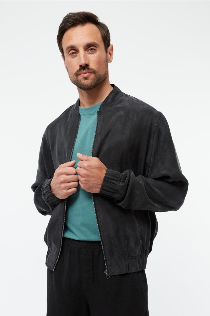 Image of Givn mannen vegan Jas Keno Zwart