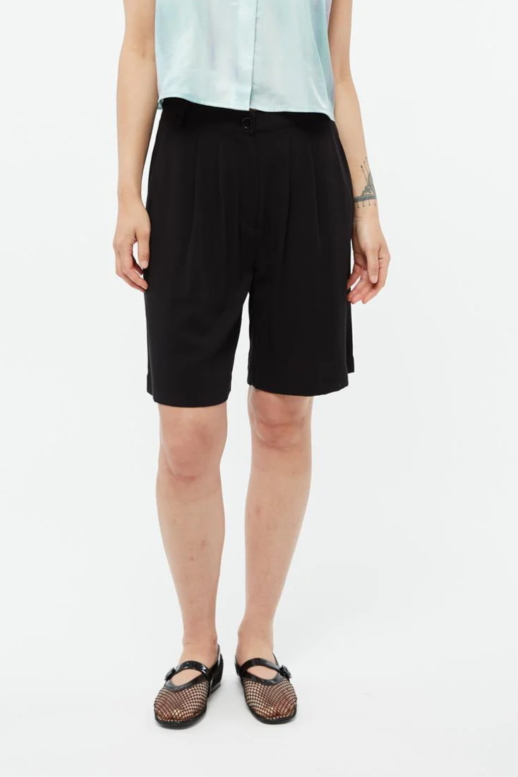 Givn Damen vegan Kurze Hose Sally Schwarz