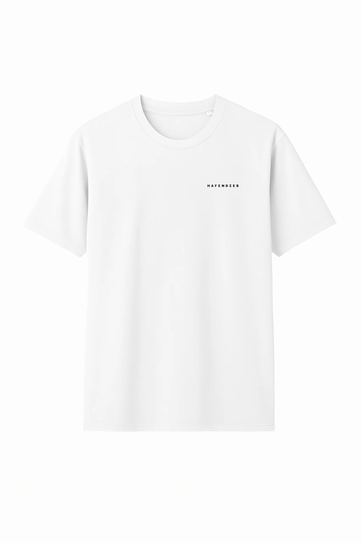 Hafendieb men vegan T-Shirt Men Logo White