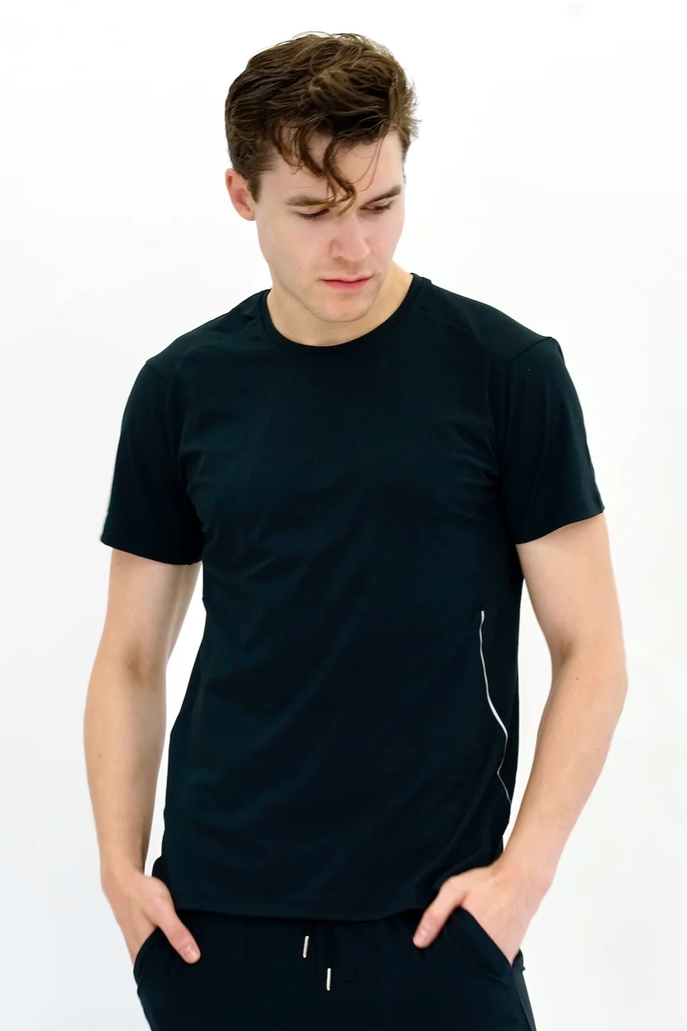 SEAAV men vegan T-Shirt Neptune Onyx