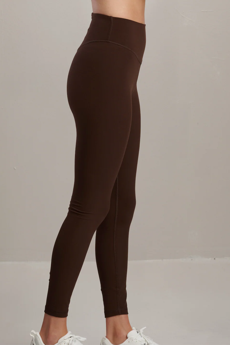 SEAAV womens vegan Sports Leggings Liftline Coffee Bean
