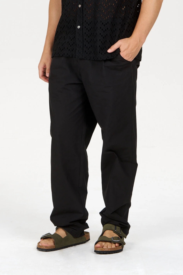 KOMODO men vegan Pants Bowie Black