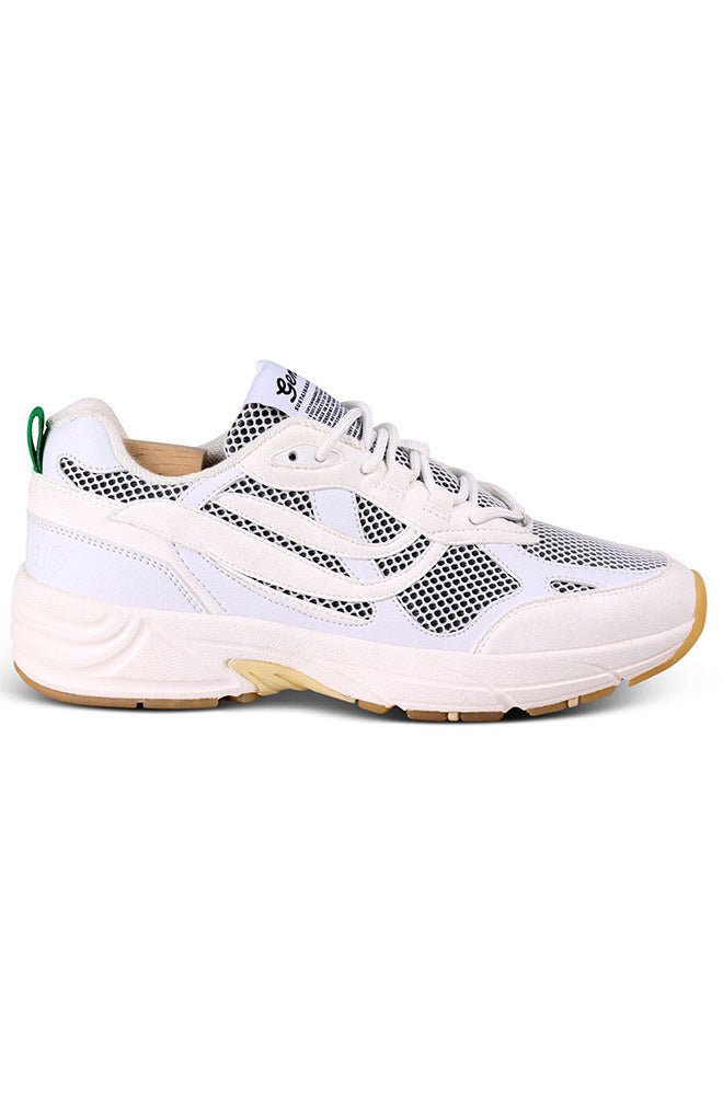 Genesis Herren vegan Sneaker G-Eco 99 Zweifarbig Mesh Wei&Atilde;Ÿ