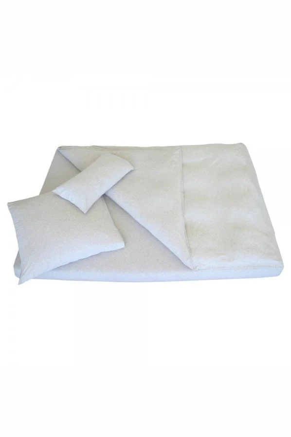 EO Home unisex vegan Fitted Sheet Jersey Beige Melange