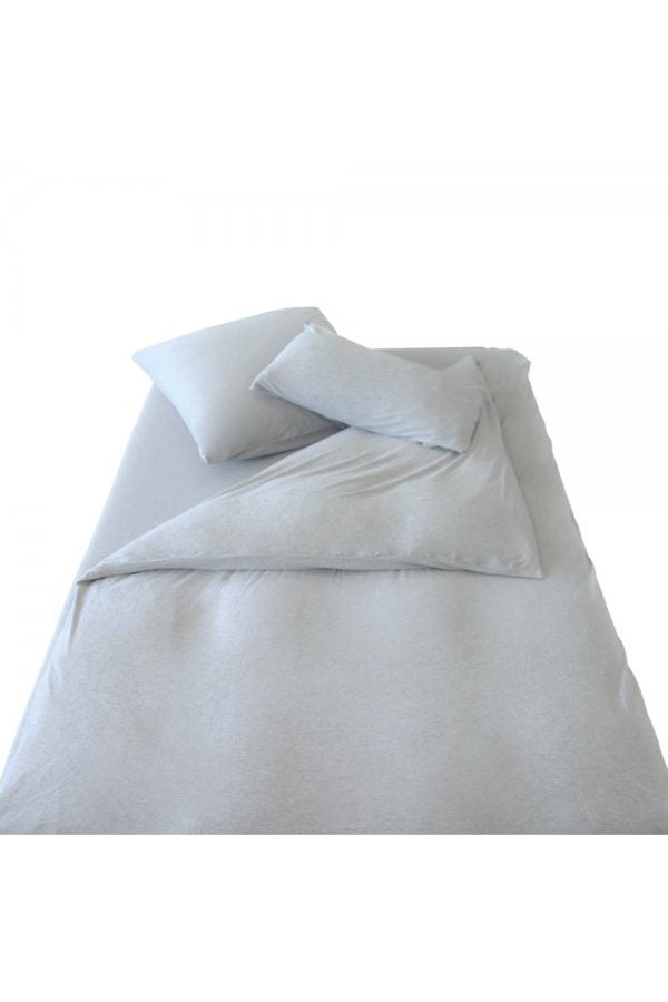 EO Home unisex vegan Duvet Cover Jersey Grey Melange
