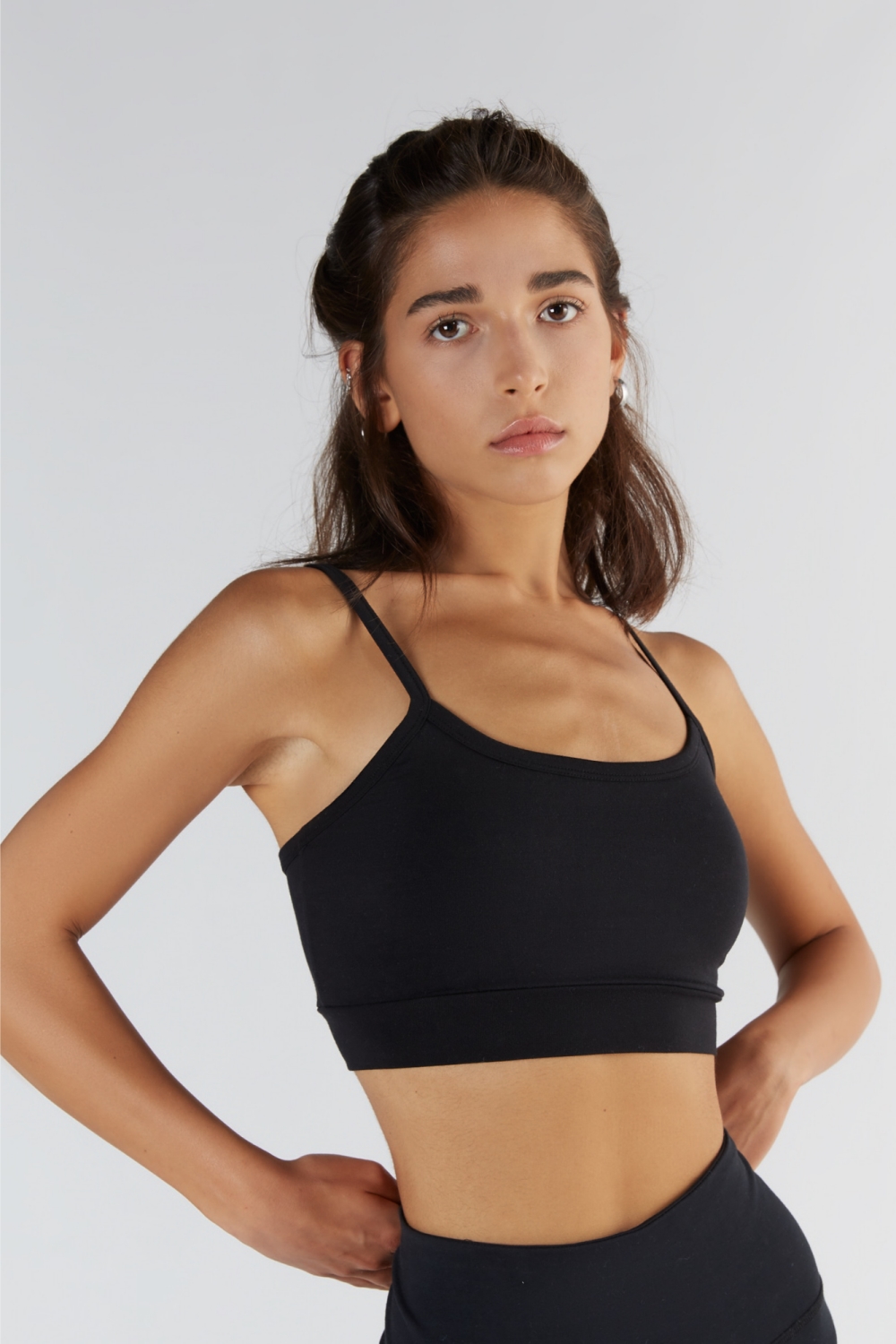 True North womens vegan Bra Top Black