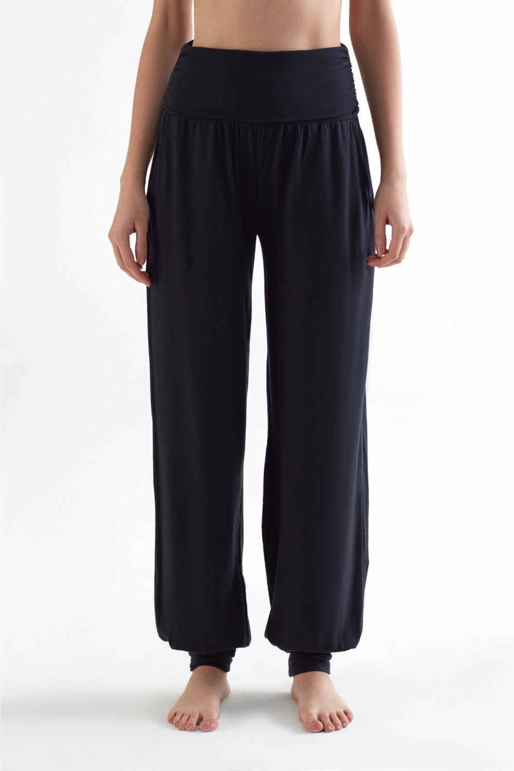 True North Damen vegan Yogahose Schwarz