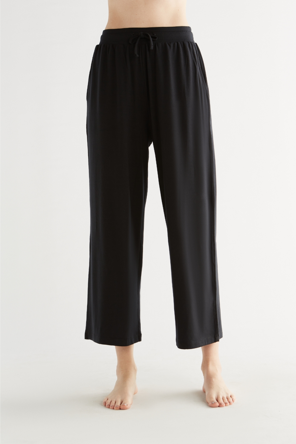 True North womens vegan Pants Wide Leg Black