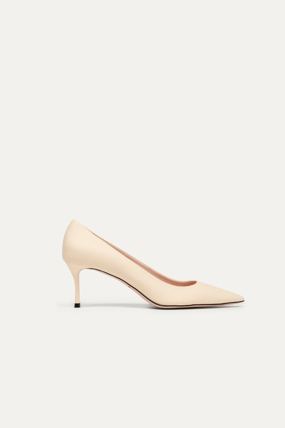 BIKKOU womens vegan Pumps Monday At The Office Cream