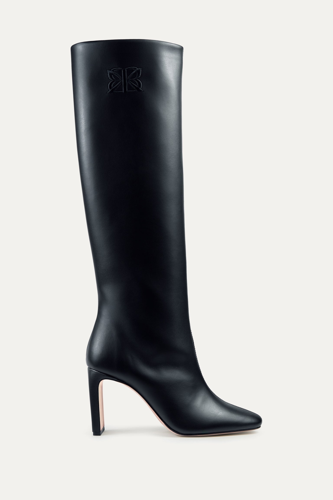 BIKKOU Damen vegan Stiefel Cactus Mood Schwarz