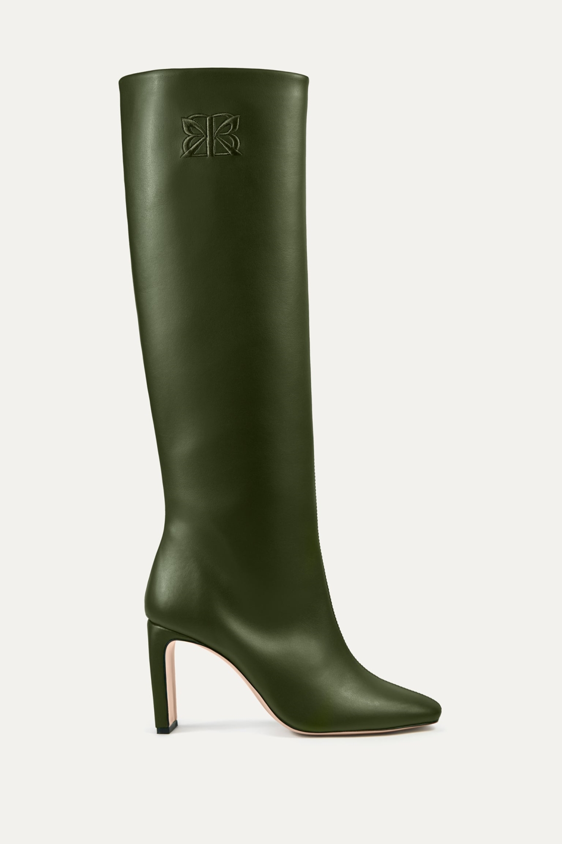 BIKKOU Damen vegan Stiefel Cactus Mood Deep Green